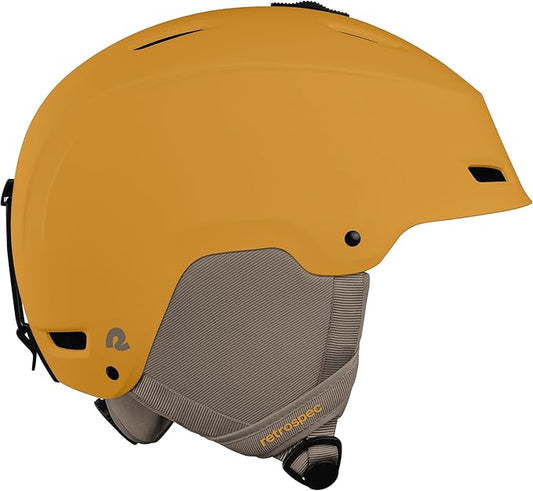 Retrospec Zephyr Ski Helmet - Snowboard Helmet for Adults & Youth - Adjustable Fit with Breathable Vents for Men, Women, Boys and Girls