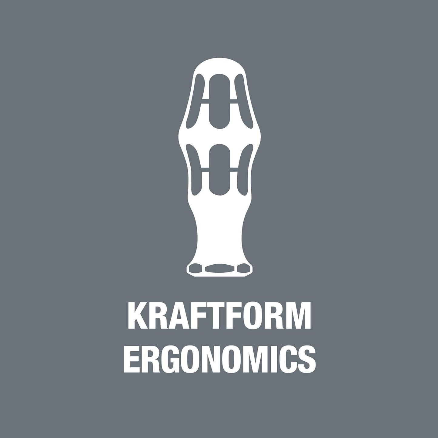 WERA Screwdriver Set - 6 Piece Laser Tip Precision Tools for Enhanced Grip and Control