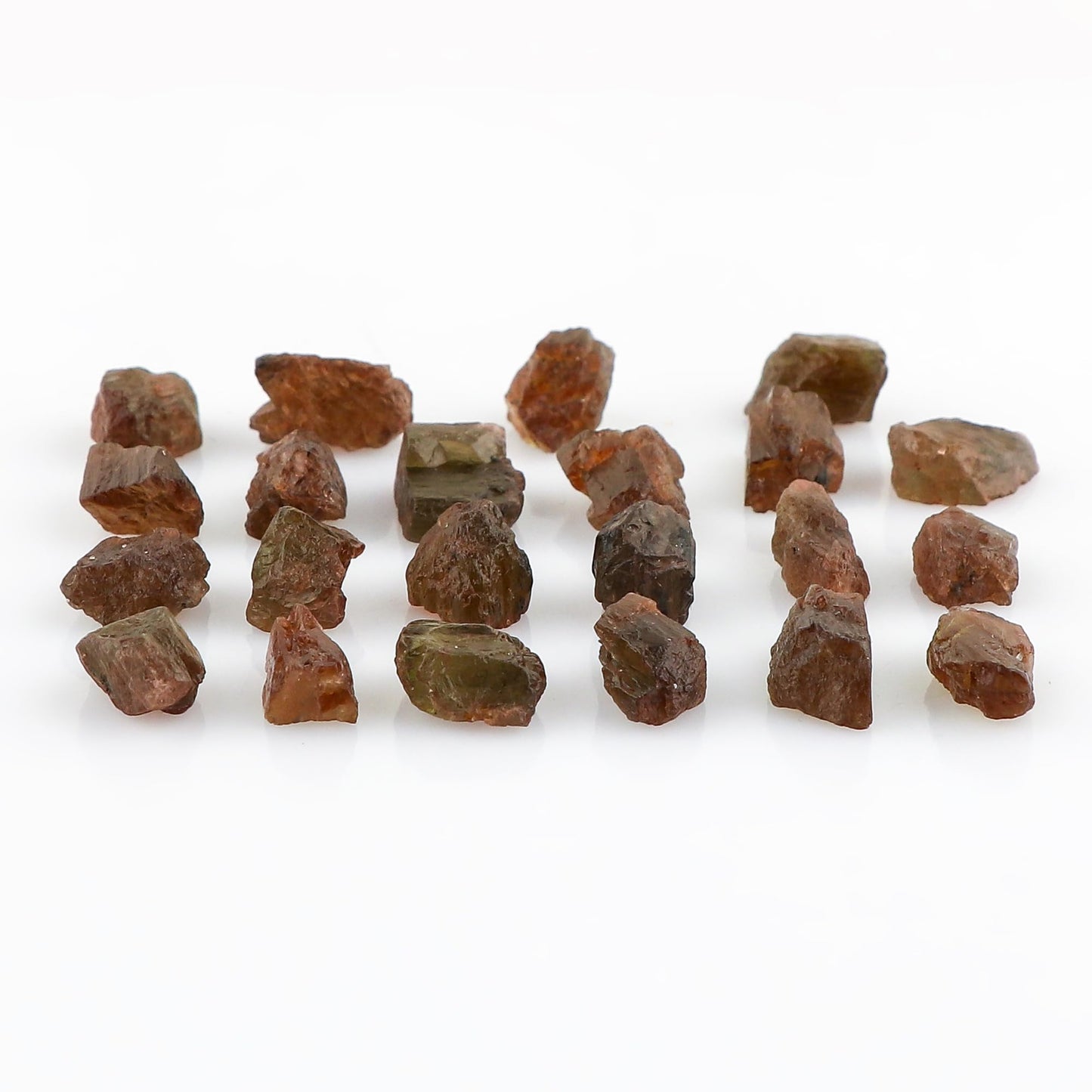 CRYSTALINES 100cts Wholesale Natural Raw Andalusite Gemstone, Untreated Rough Stones, Bulk Loose Supplies for Jewelry Making, Chakra Healing Crystals, Birthstone, Gem Collection, 28-32pcs