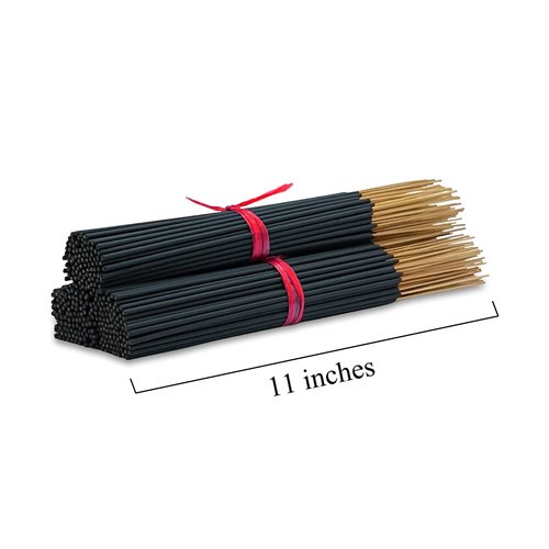 Frankincense and Myrrh Incense Sticks 500 Pack 11" Bulk Wholesale - Smooth and Clean Long Burn Time, 45 to 60 Minutes.