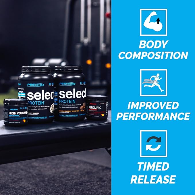 PEScience Select Protein Powder, Whey and Casein Blend, Clean Protein Powder for Women and Men, Low Calorie, Low Carb, Keto Friendly, Gluten Free - Chocolate Peanut Butter Cup - 5 Servings
