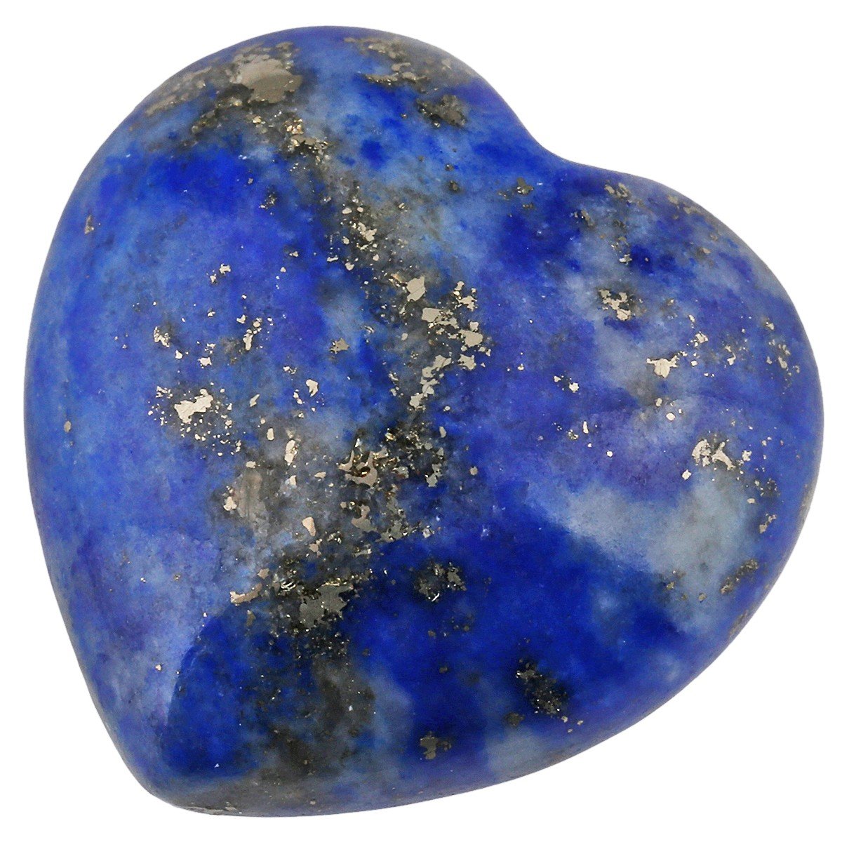 rockcloud Healing Crystal 0.5 inch Lapis Lazuli Carved Worry Stone Chakra Reiki Balancing(Pack of 10)