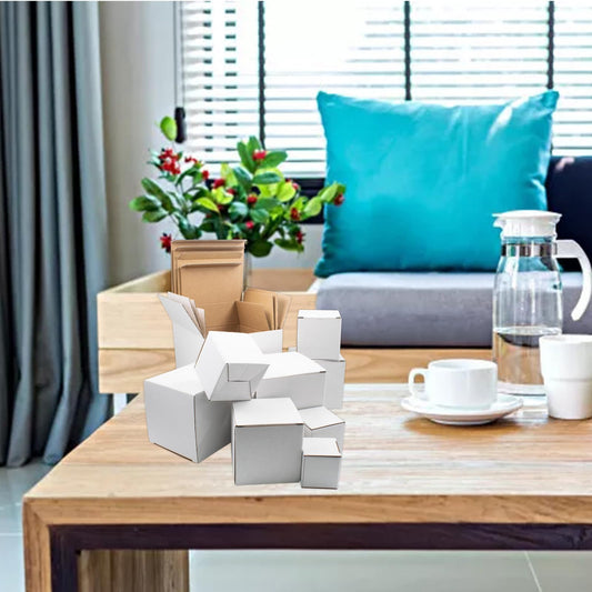 JoyHuaTrade 12 PCS Prank Gift Boxes Assorted Size Nesting Gift Surprise Box Square Funny Gag Nesting Cartons for Weddings Birthday Christmas Wrapping Presents or Decoration (2-6.3 Inch)
