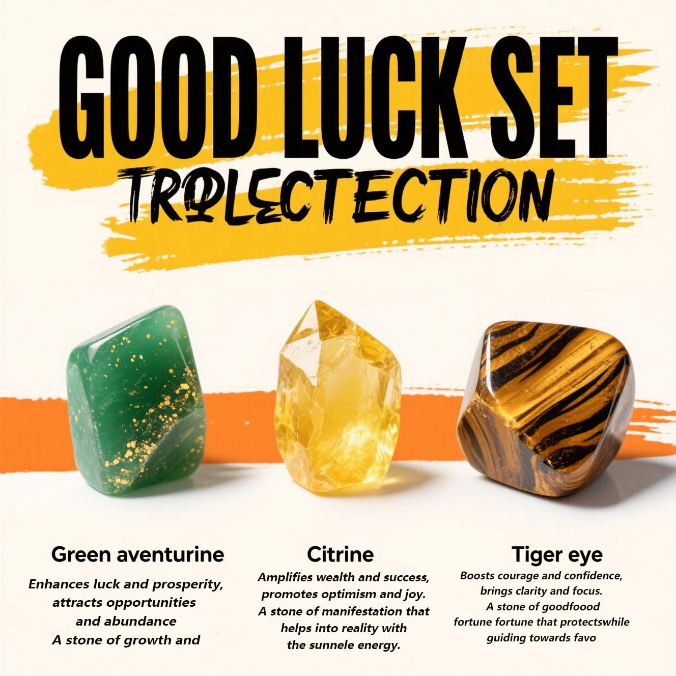 Crgwxzl 3pcs Wealth Money Bracelets,Healing Crystal Citrine Tiger Eye Bracelets for Women Men,Lucky Feng Shui Natural Stone Green Aventurine Beaded Spiritual Gemstone Jewelry Gifts