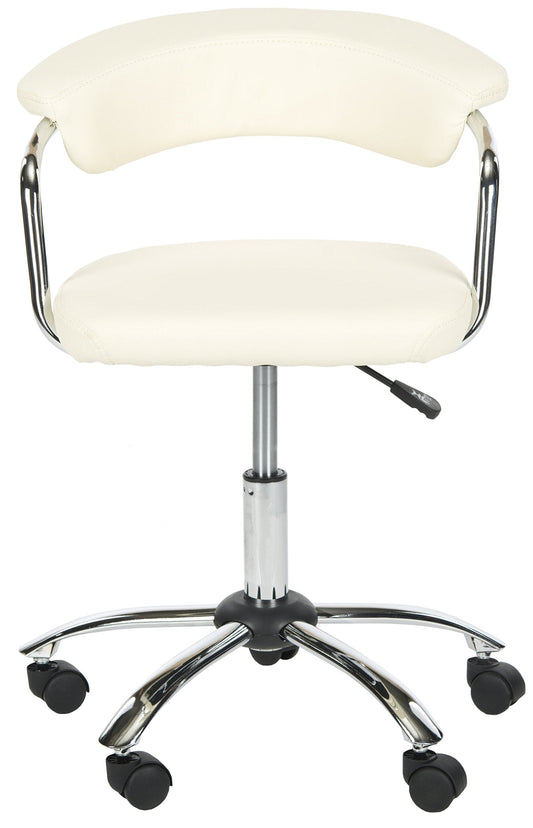 SAFAVIEH Home Collection Pier Cream Desk Chair