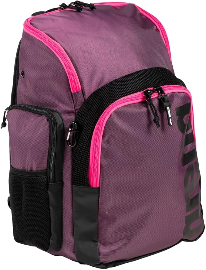 Arena Spiky III Backpack 35 Unisex Travel Gym Rucksack for Men and Women, Training Gear Equipment Bag for Swimmers, 35 Liters