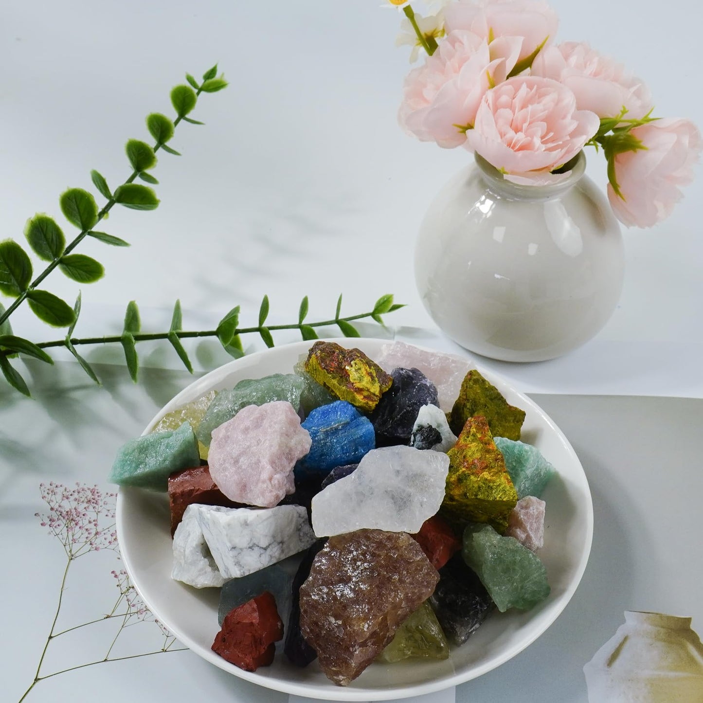 Raw Crystals, Large 1.2-2.0" Healing Crystal Natural Rough Stones for Intuition,Chakra,Meditation,Decoration,Polishing,Energy Work (Obsidian, 3.5oz-1.2-2.0"raw Crystals)