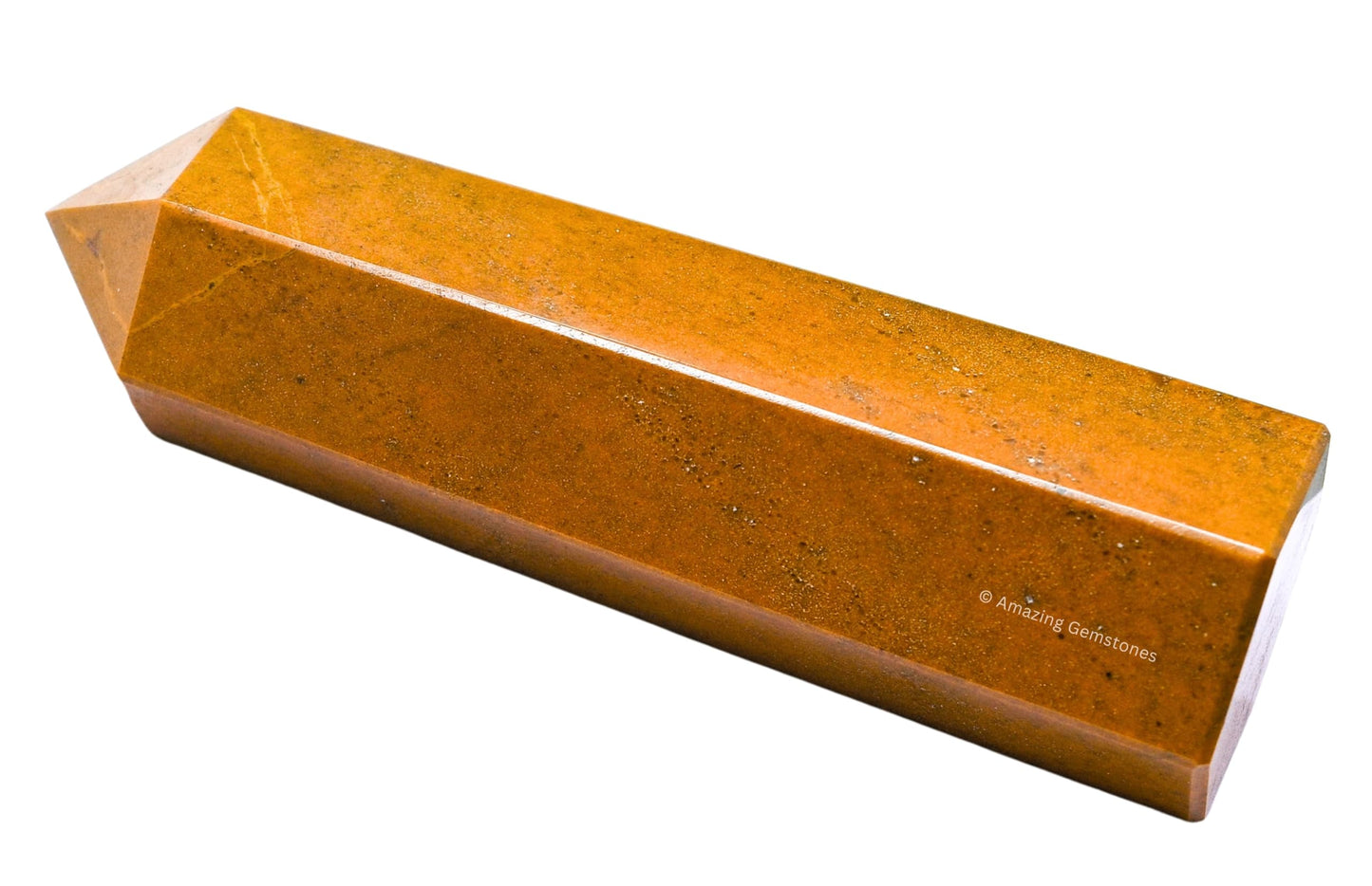 Amazing Gemstone Large Yellow Jasper Crystal Towers ~ Natural Healing Crystal Point Obelisk for Reiki Healing and Crystal Grid (5.5" to 6" INCH)
