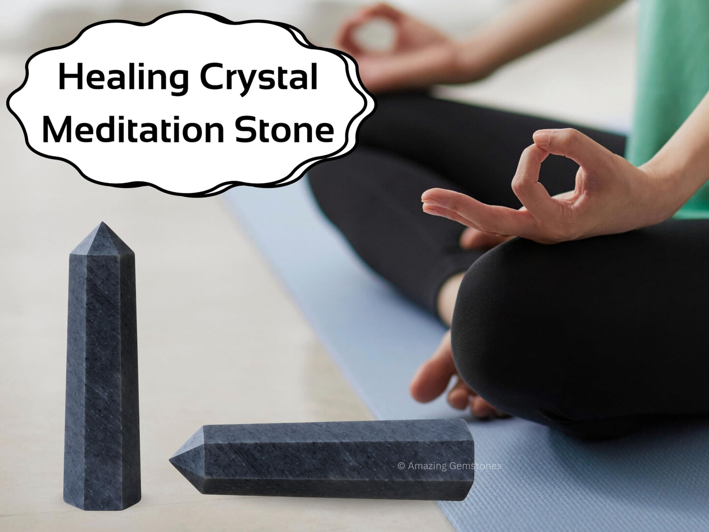 Amazing Gemstone Blue Aventurine Crystal Towers ~ Natural Healing Crystal Point Obelisk for Reiki Healing and Crystal Grid (2" to 3" Inch)