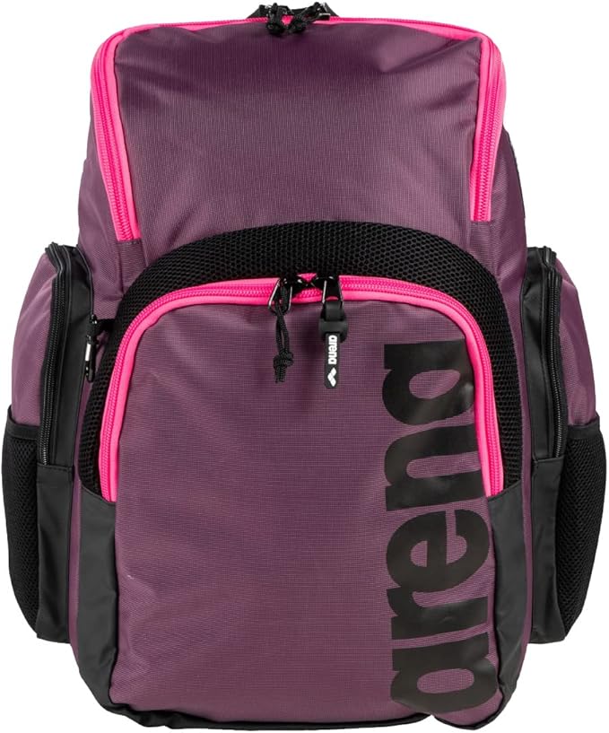 Arena Spiky III Backpack 35 Unisex Travel Gym Rucksack for Men and Women, Training Gear Equipment Bag for Swimmers, 35 Liters