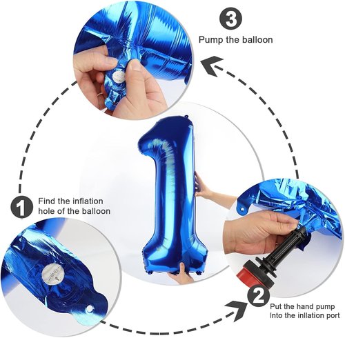 Large Dark Blue 40-Inch Number 13 Balloon by [Brand Name] - Perfect for Birthday & Memorial Celebrations