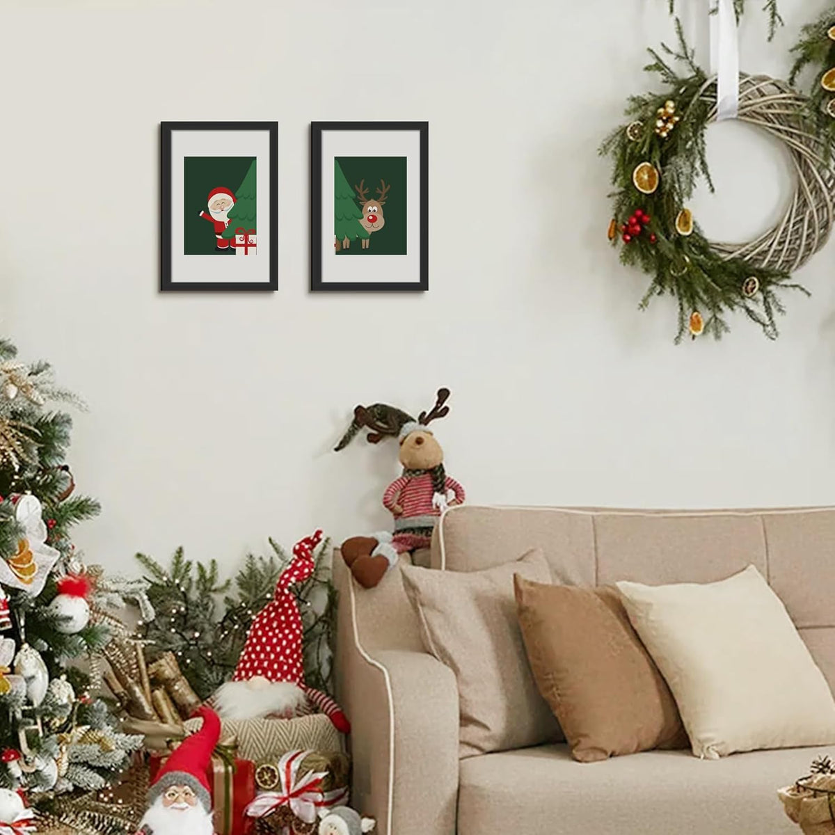 Upsimples 8x12 Picture Frame - Versatile Display for 6x8 Photos with Mat or 8x12 Without - Black, 1 Pack