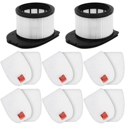 IZ862H Replacement filter Lichelete Vacuum Filter for Shark IZ862H Stratos Cordless Vacuum cleaner, Include 2 Pack High Efficiency Filter and 6 Pack Foam and 6 Pack Felt Filter Kit