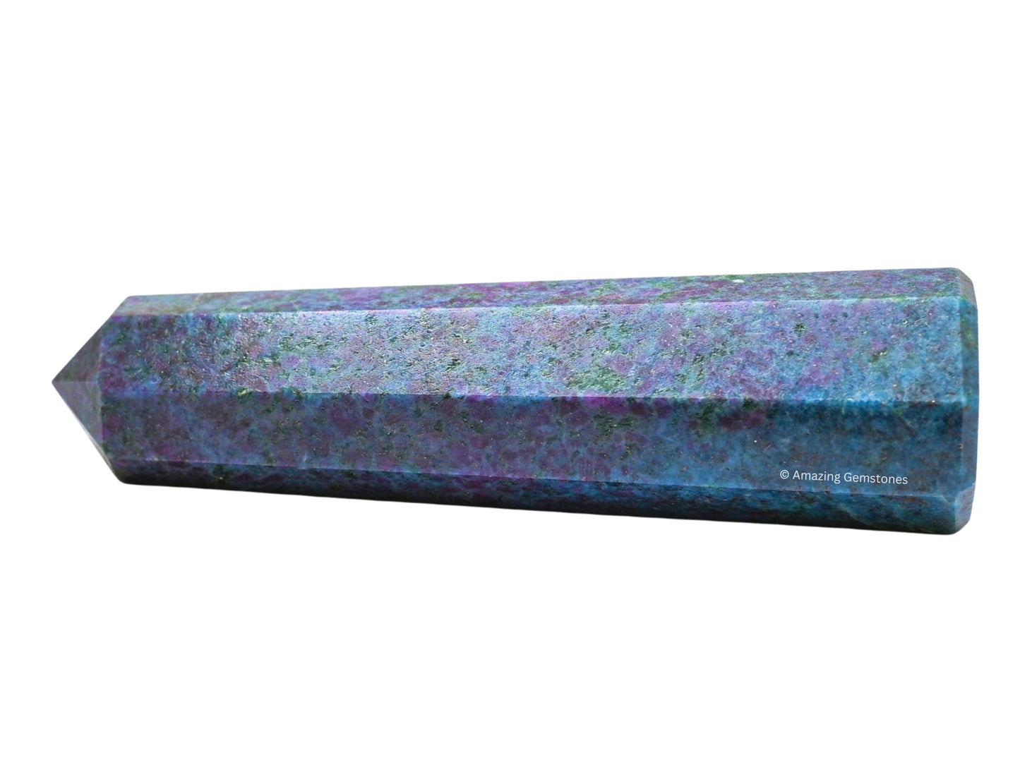 Amazing Gemstone Ruby Kyanite Crystal Towers - Natural Healing Crystal Point Obelisk for Reiki Healing and Crystal Grid (3" to 4" INCH)