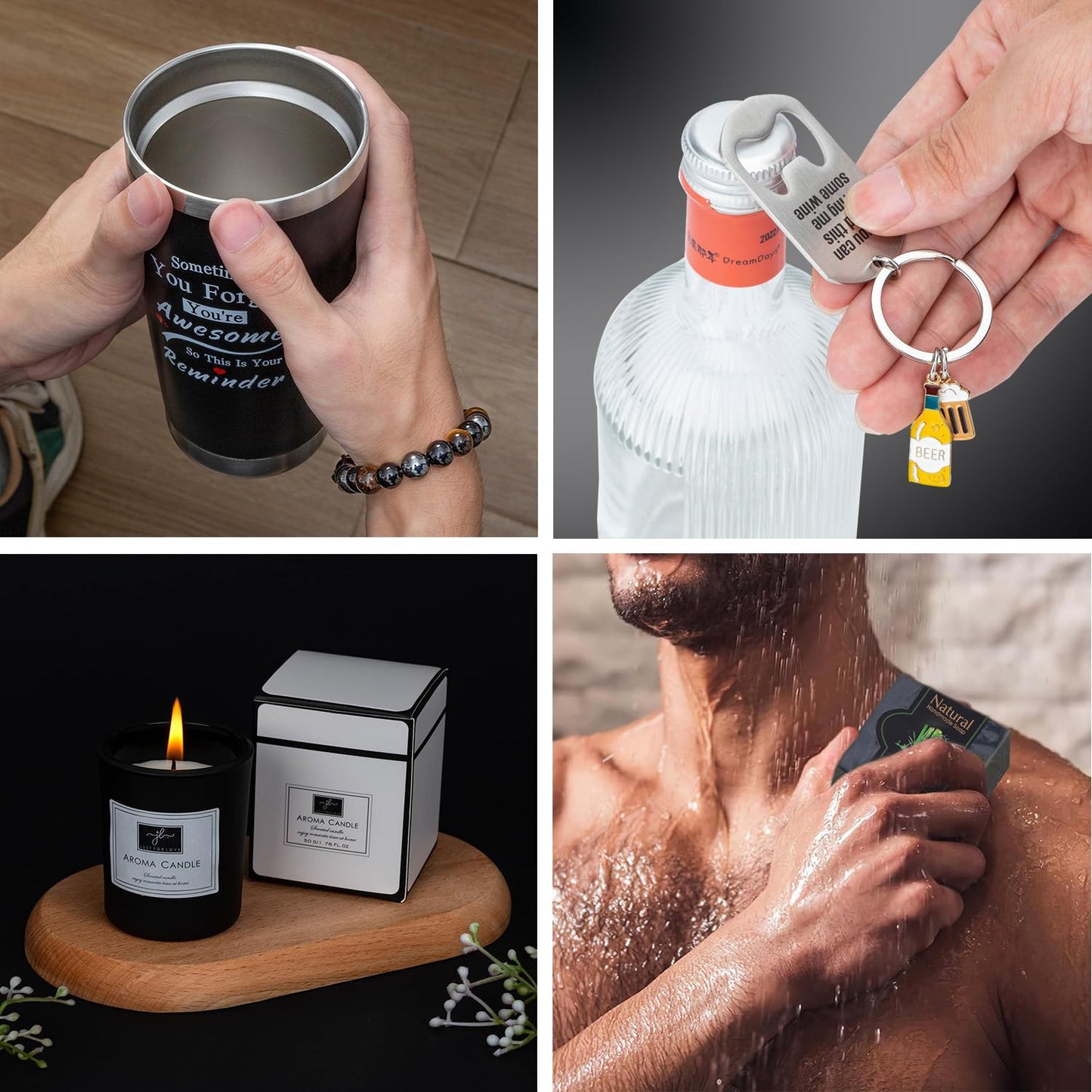 Birthday Gifts for Men Premium Gifts Baskets for Him Gifts Basket Ideas Set Thank You Gifts Man Retirement Gifts Father Birthday Presents for Dad Husband Boyfriend Box Christmas Gifts Baskets