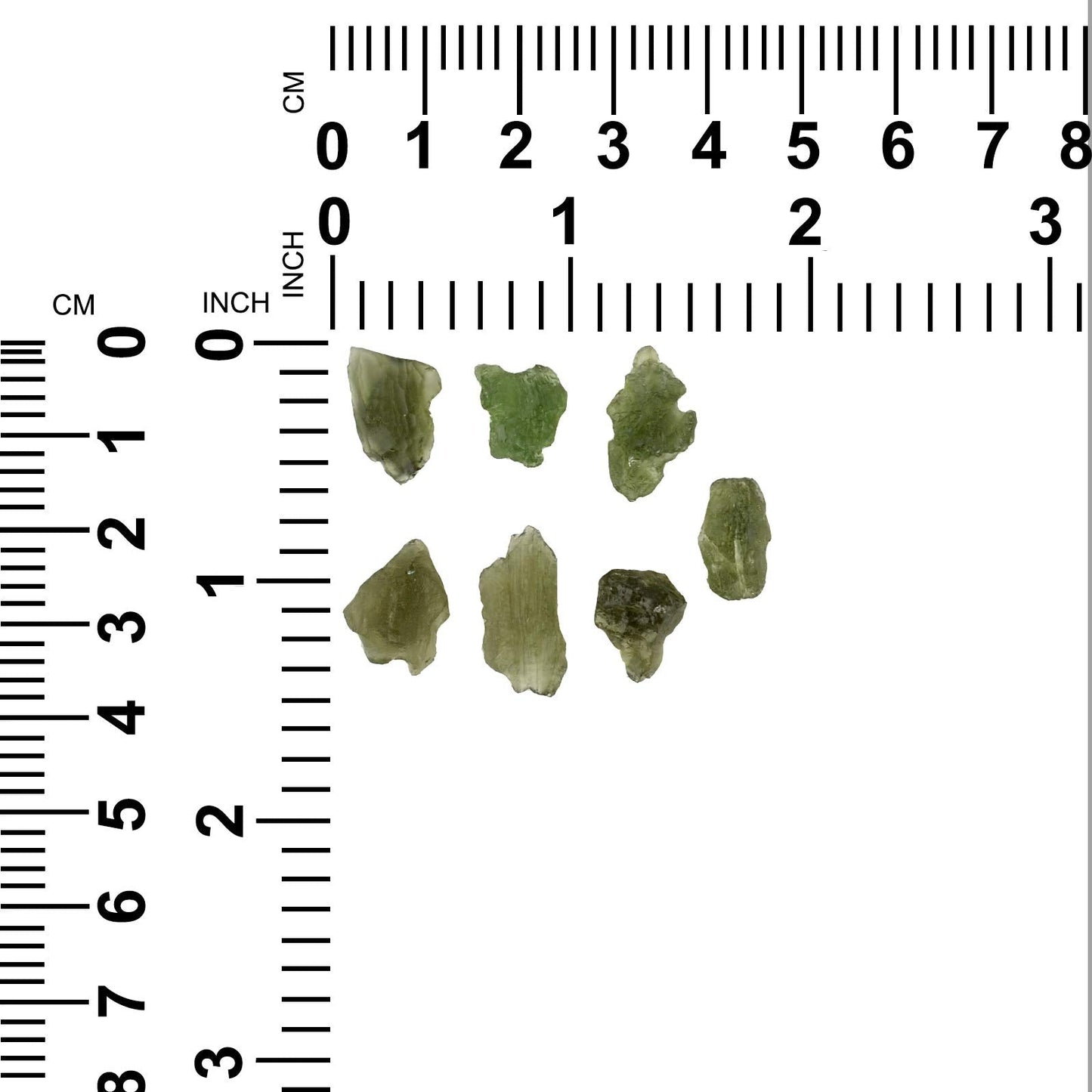 Genuine Rough Moldavite small 2-5 Carat Stone, One Piece