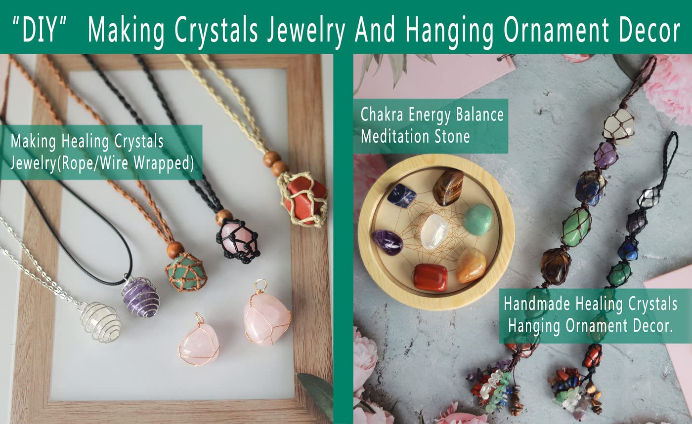MAIBAOTA Green Aventurine Crystals Natural Healing Crystals Bulk Polished Tumbled Crystals Stones Rocks Energy Balance Crystal Gemstones Vase Filler Decorative Stones Reiki Witch Quartz Crstal