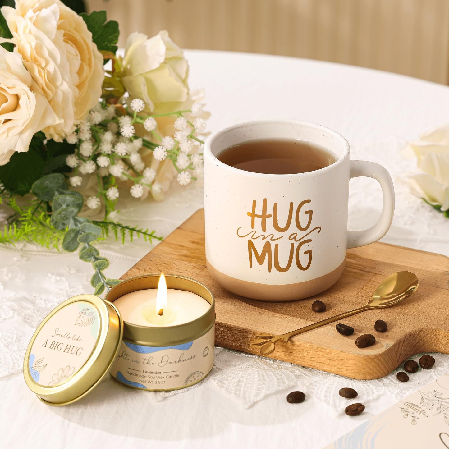 Get Well Gifts for Women Care Package Feel Better Gifts Baskets After Surgery Cancer Patients Miscarriage for Sick Friend Chemo Encouraging Pamper Comfort Wellness Hug Box For Her Self Care With Mug