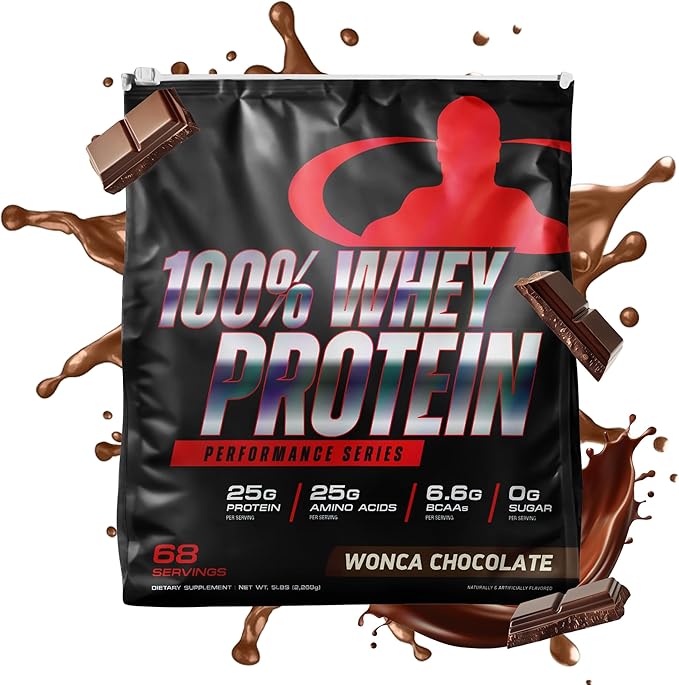 Goliath Labs 100% Whey Protein, Cold Filtered Whey Protein - Rapid Amino Acid Delivery - Natural Coco for a Rich Chocolate Flavor - Tub Weighs 5 Pounds, Contains 68 Servings