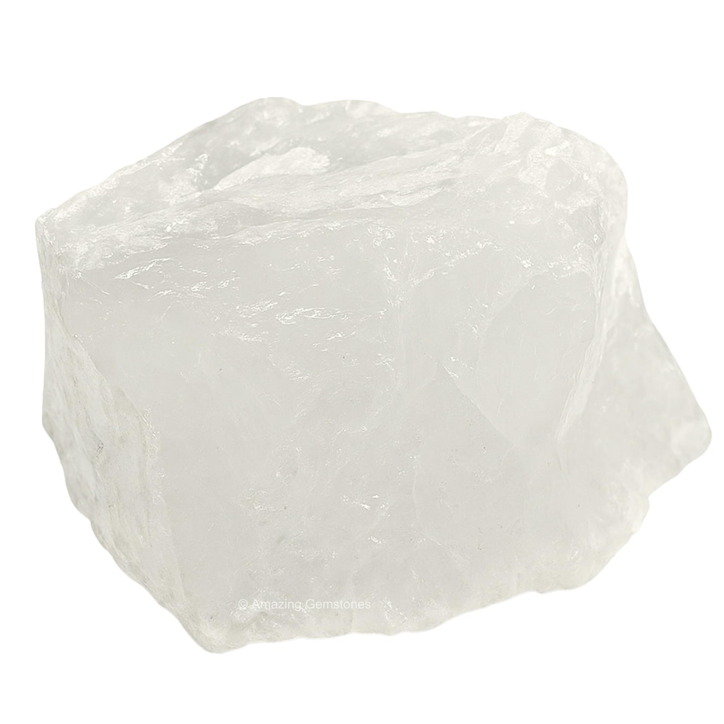 Amazing Gemstone Clear Quartz Raw Crystals and Healing Stones, Natural Rocks for Tumbling - DIY Raw Stones and Crystals, 2 Pieces