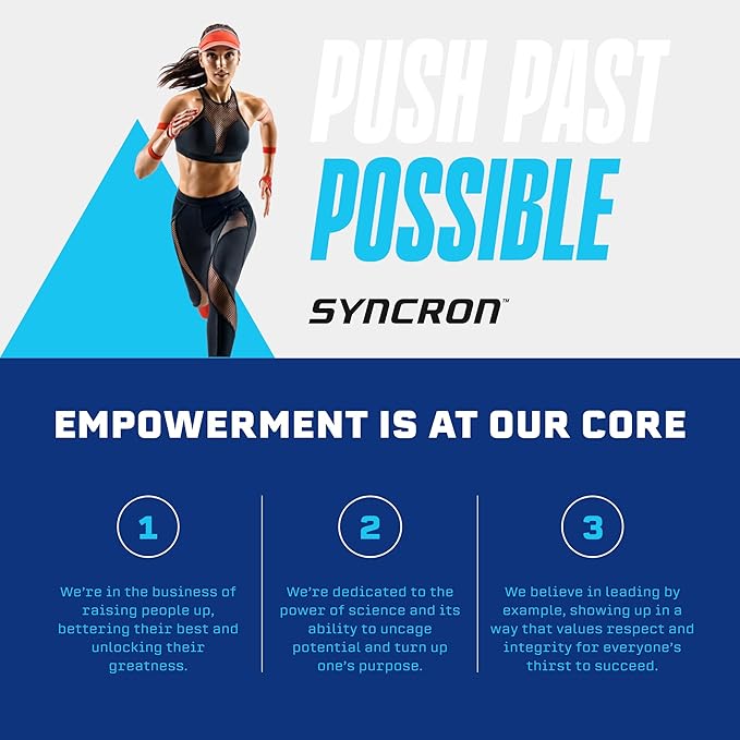 Syncron Pre Workout Sports Drink Endorsed by Shohei Ohtani, Aluminum Bottled, Sugar Free Pre Workout Drink with L Arginine, L Citrulline & BCAAs for Athletes & Training, Grapefruit, 6 Pack, 2 oz
