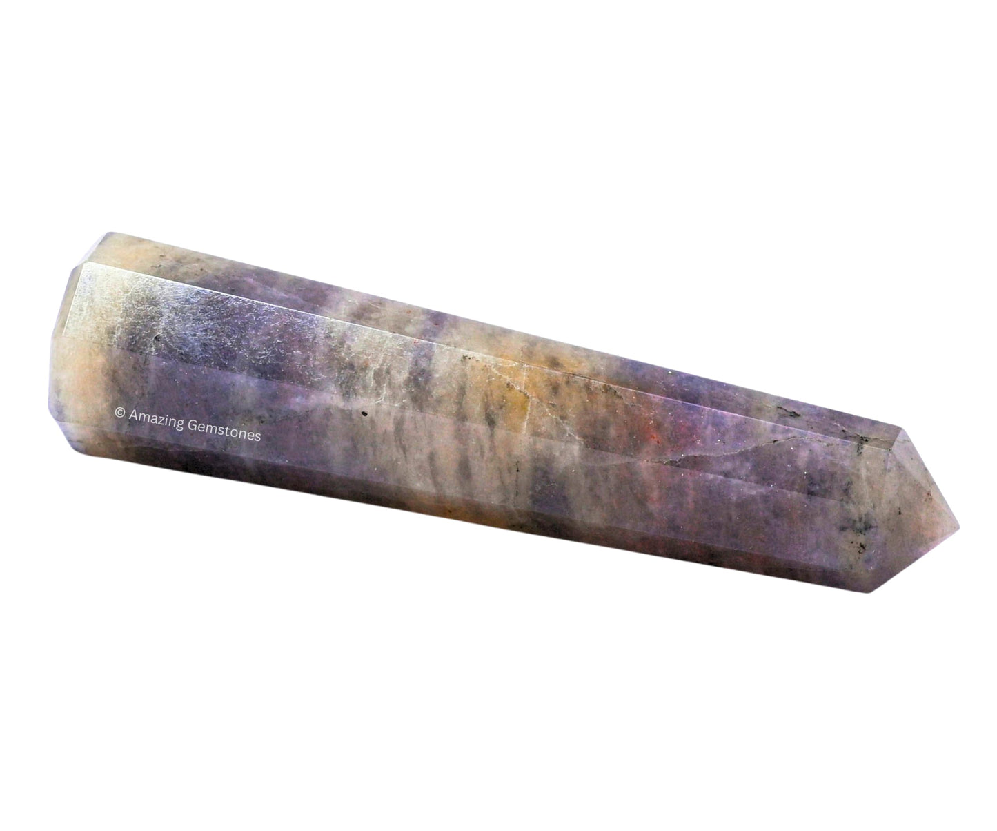 Amazing Gemstone Iolite Crystal Towers - Natural Healing Crystal Point Obelisk for Reiki Healing and Crystal Grid (3" to 4" INCH)