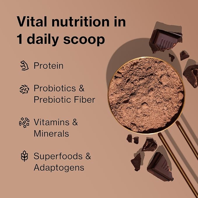 Shakeology 0g Added Sugar Plant Based Protein Powder Blend, Gluten-Free Shake with Vitamins and Minerals ??Helps Support Healthy Weight Loss, Lean Muscle, Gut Health ??Vanilla, 30 Servings