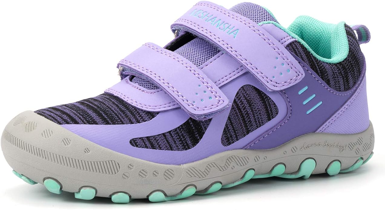 Mishansha Kids Hiking Boots Toddler Girls Boys Hiking Shoes Water-Resistant Anti-Collision Non-Slip Athletic Outdoor Trekking Boots