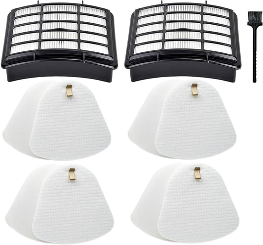 Shark Navigator Lift-Away Vacuum Filter Replacement - 2 HEPA + 4 Foam & Felt Filters Set