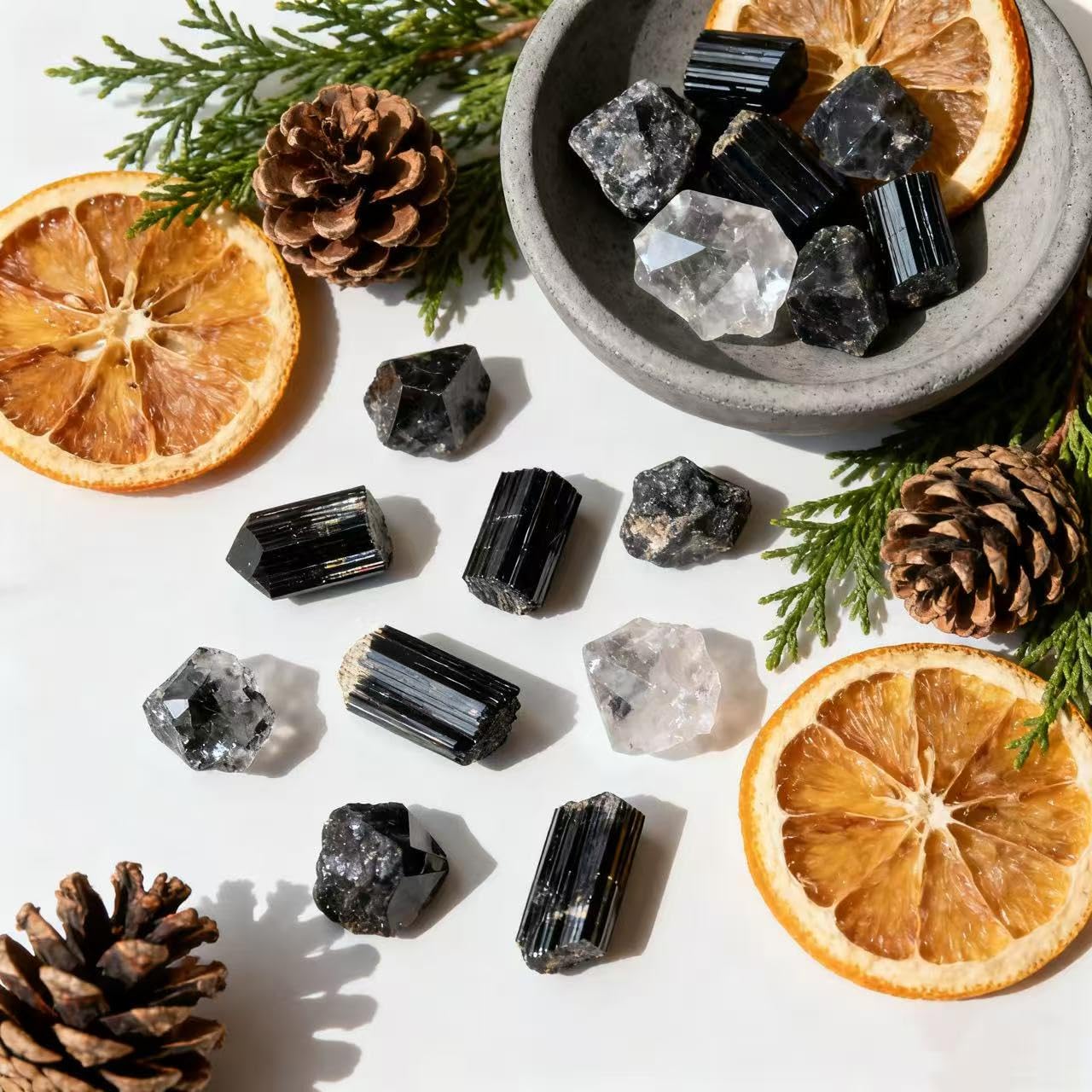 Sulanvi Bulk Raw Crystals - Beginner DIY Healing Crystal Set, 0.6-1.2” Natural Unpolished Gemstones for Terrarium, Meditation, Tarot, Grids, Aroma Stone, 0.45lb (Tiger’s Eye-S)