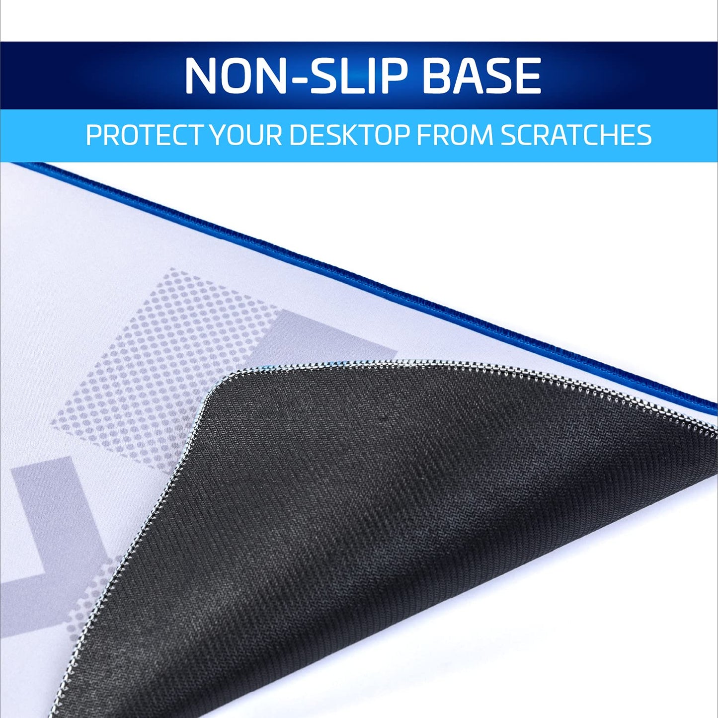 Paladone PlayStation 5 Icons Large Gaming Mouse Pad for Desk Keyboard Mousepad Non-Slip