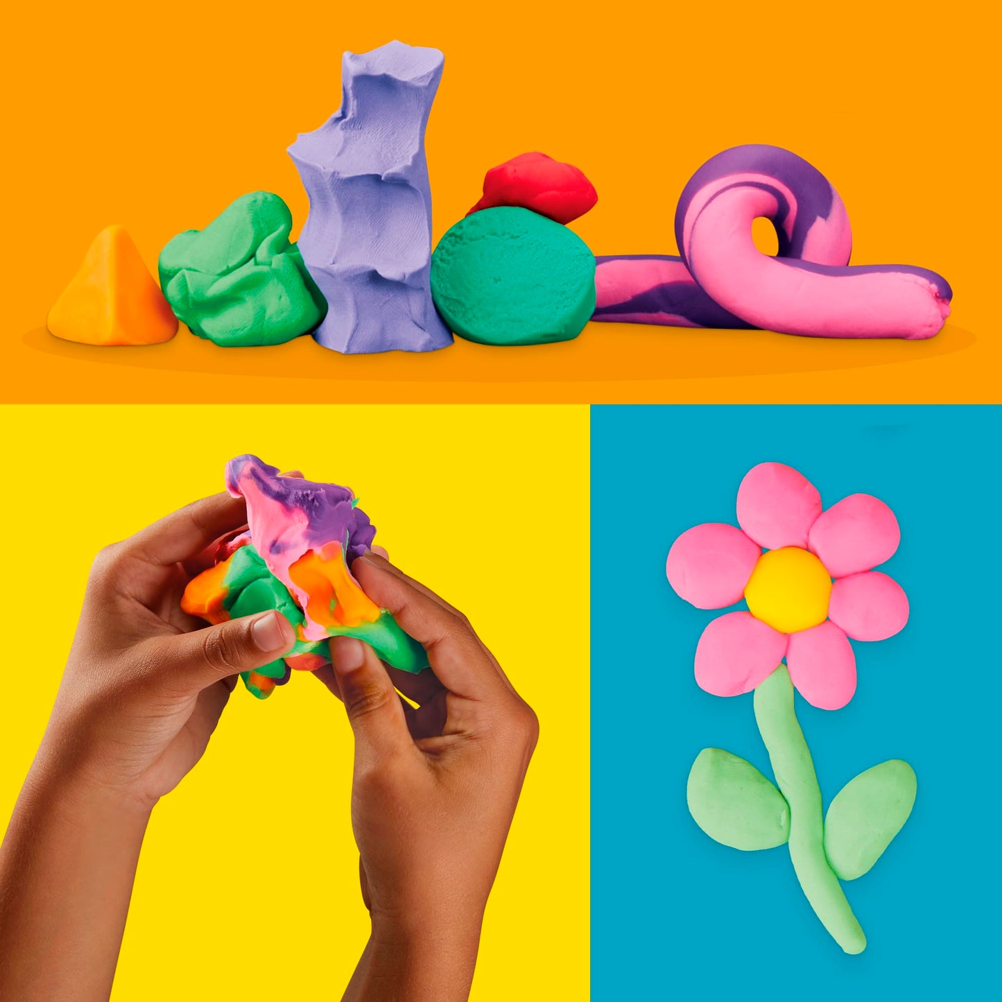 Play Doh Bulk Handout 42-Pack of 1-Ounce Modeling Compound Cans, Back to School Gifts, Prizes, & Party Favors, Kids Arts & Crafts, Preschool Toys, Ages 2+ (Amazon Exclusive)