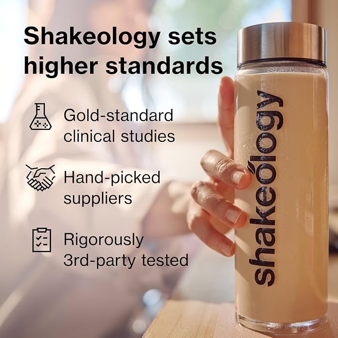 Shakeology 0g Added Sugar Plant Based Protein Powder Blend, Gluten-Free Shake with Vitamins and Minerals ??Helps Support Healthy Weight Loss, Lean Muscle, Gut Health ??Chocolate, 30 Servings