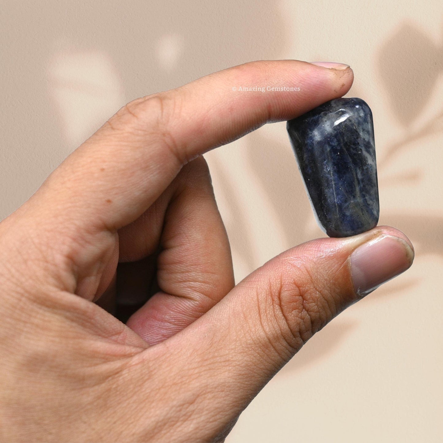 Amazing Gemstone Iolite Crystals and Healing Stones Tumbled - 1000+ Carats Iolite Stone Gem Stones, Natural Healing Stones for Energy Balance, Stress Relief - Premium Polished Gems Rocks
