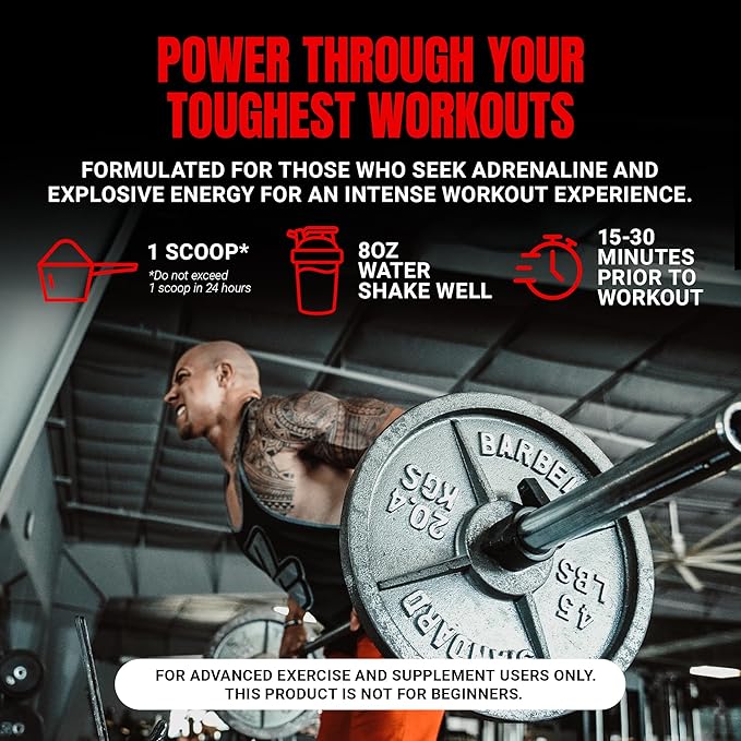 PROSUPPS Mr. Hyde Xtreme Pre Workout Powder with Creatine, Beta Alanine & Caffeine ??Extreme Energy, Pumps, Focus & Performance - Fitness & Gym Supplements for Men & Women (Pixie Dust, 30 Servings)