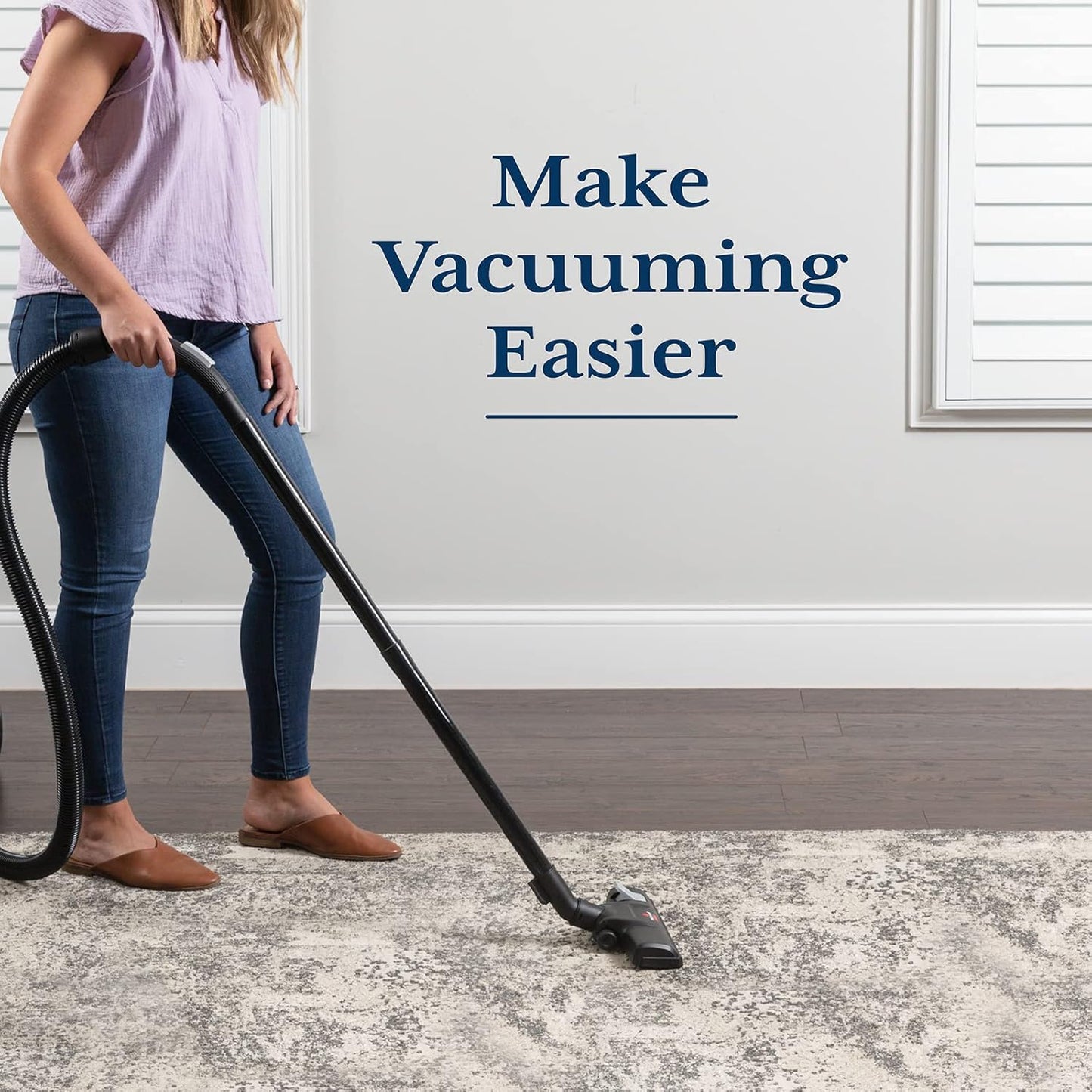 Veken Non-Slip Rug Pad Gripper - 3x10 Ft Thick Anti-Skid Mat for Hardwood & Tile Floors