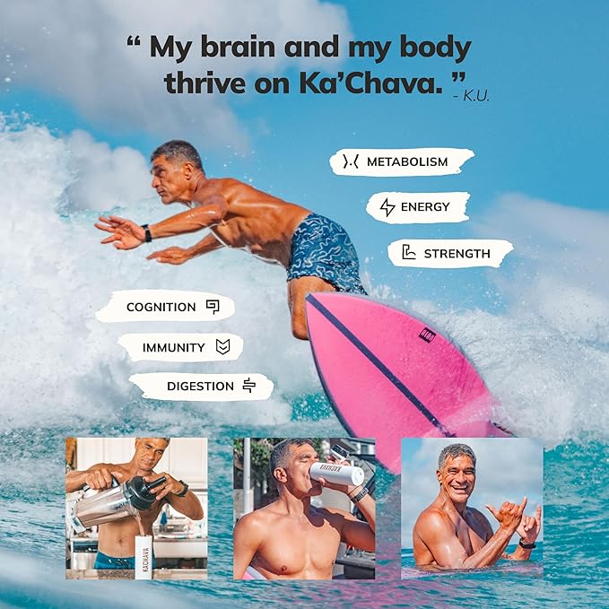 Ka?™Chava All-In-One Nutrition Shake Blend, 5 Flavor Sample Pack, 5 Servings, 85+ Superfoods & Nutrients, Meal Replacement, Greens Plant-Based Superfood Powder Protein Drink, Digestive Enzymes & Probiotics, Vegan Dairy Gluten Free