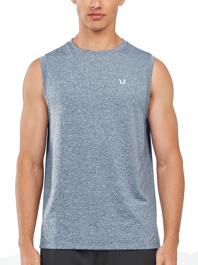 NORTHYARD Men's Athletic Workout Tank Top Running Gym Sleeveless Shirts Quick Dry Lightweight Training Sport Muscle Tank