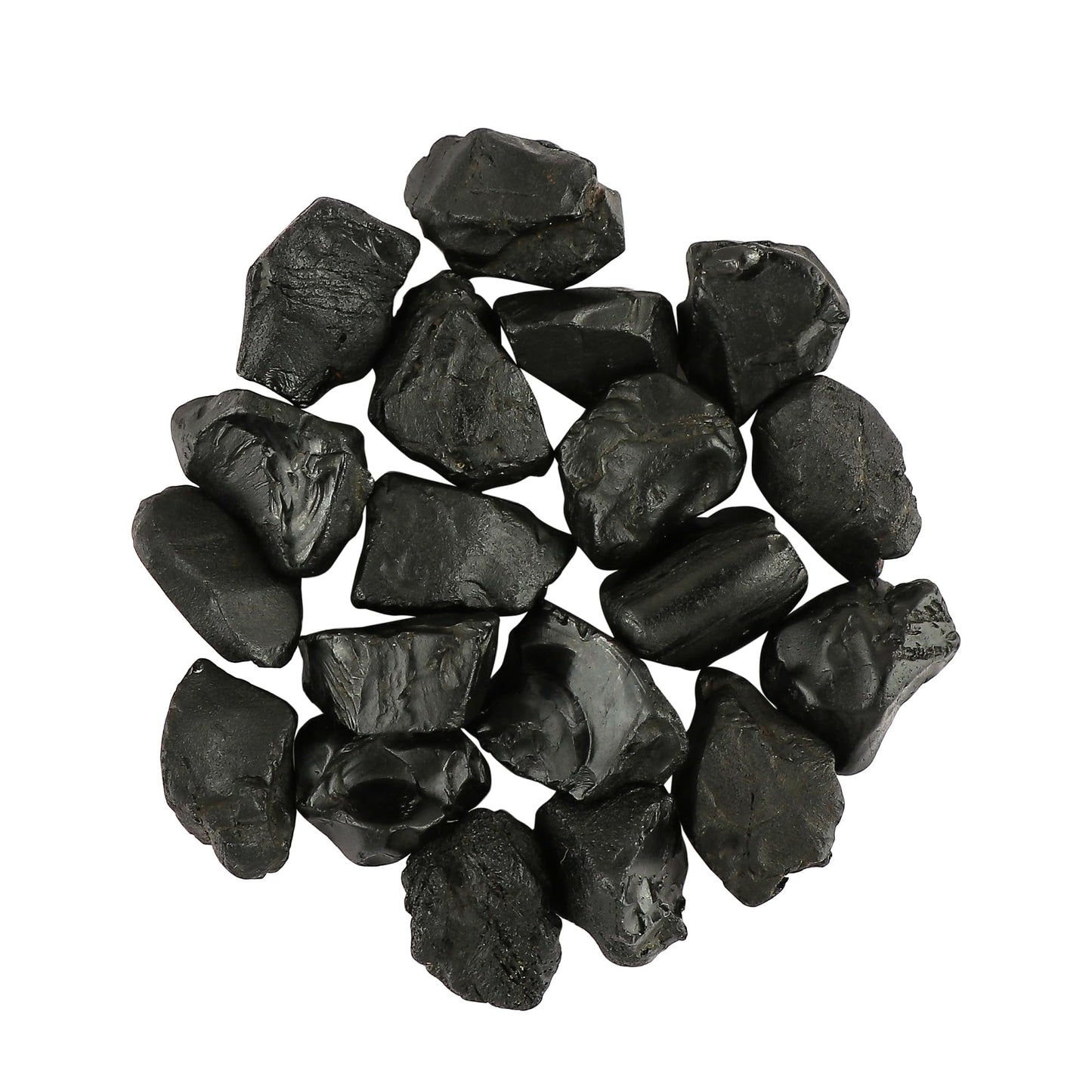 CRYSTALINES 100cts, Wholesale Natural Raw Black Spinel Gemstone, Untreated Rough Stone, Bulk Loose Supplies-Jewelry Making, Chakra Healing Crystals, August Birthstone, Gem Collection, 15-18pcs