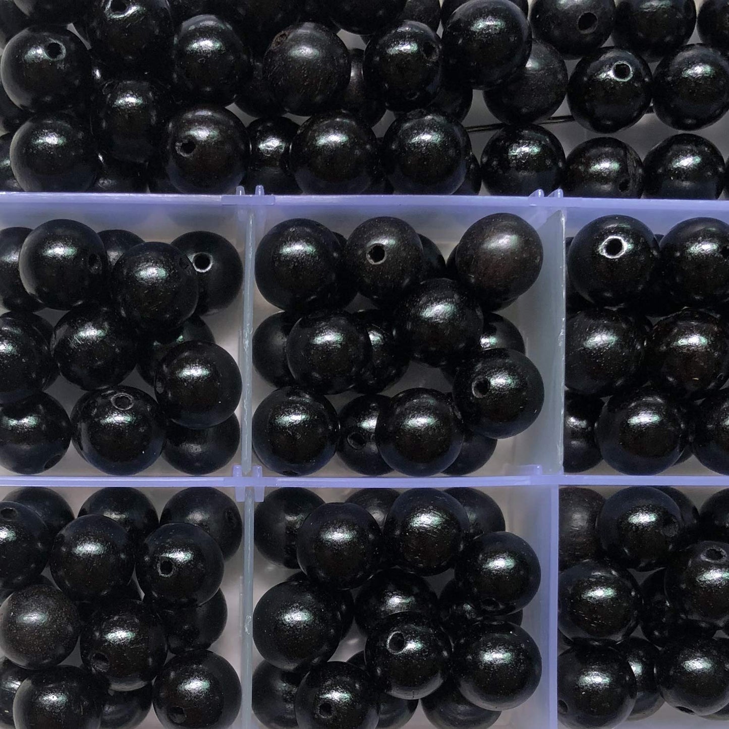 CarpenterC 500pcs 6mm Gorgeous Natural Round Polished Rosewood Loose Beads for Jewelry Making DIY Handmade Crafts