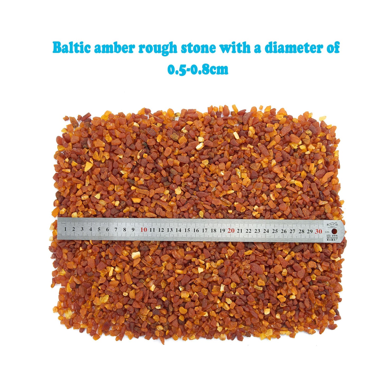 ELEGAMBER Natural Baltic Amber Stone Therapeutic Grade Crystal Slice Multifunctional Healing Stone for Healing, Psychological Energy, Fish Tank Decoration, Yoga, Meditation, Crafts, Healing Pillow Filling (1000G)