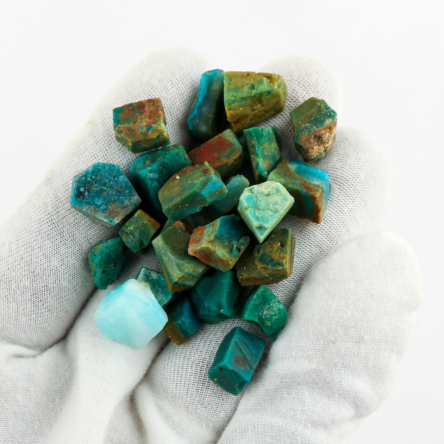 CRYSTALIS 100 carats Opalina Raw Crystals, Loose Gemstone Wholesale Bulk Rough Jewelry Making Supply, Chakra And Healing Raw Stones, Wire Wrapping, DIY, Tumbling, Gem Collection