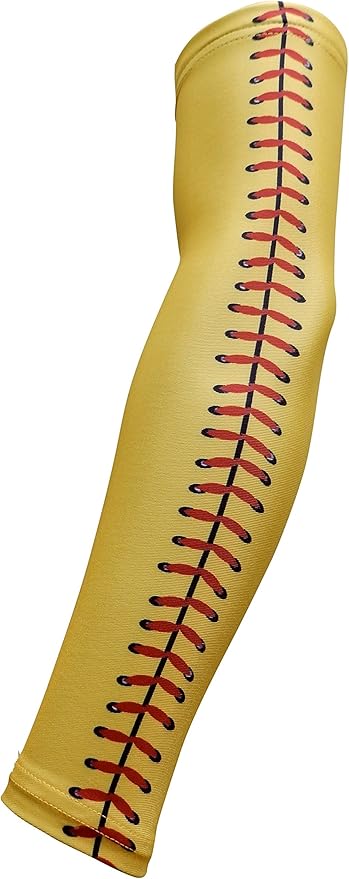 Youth & Adult Sizes Moisture Wicking Compression Arm Sleeve (1 Sleeve) (Over 100 Colors Available in Our Store)