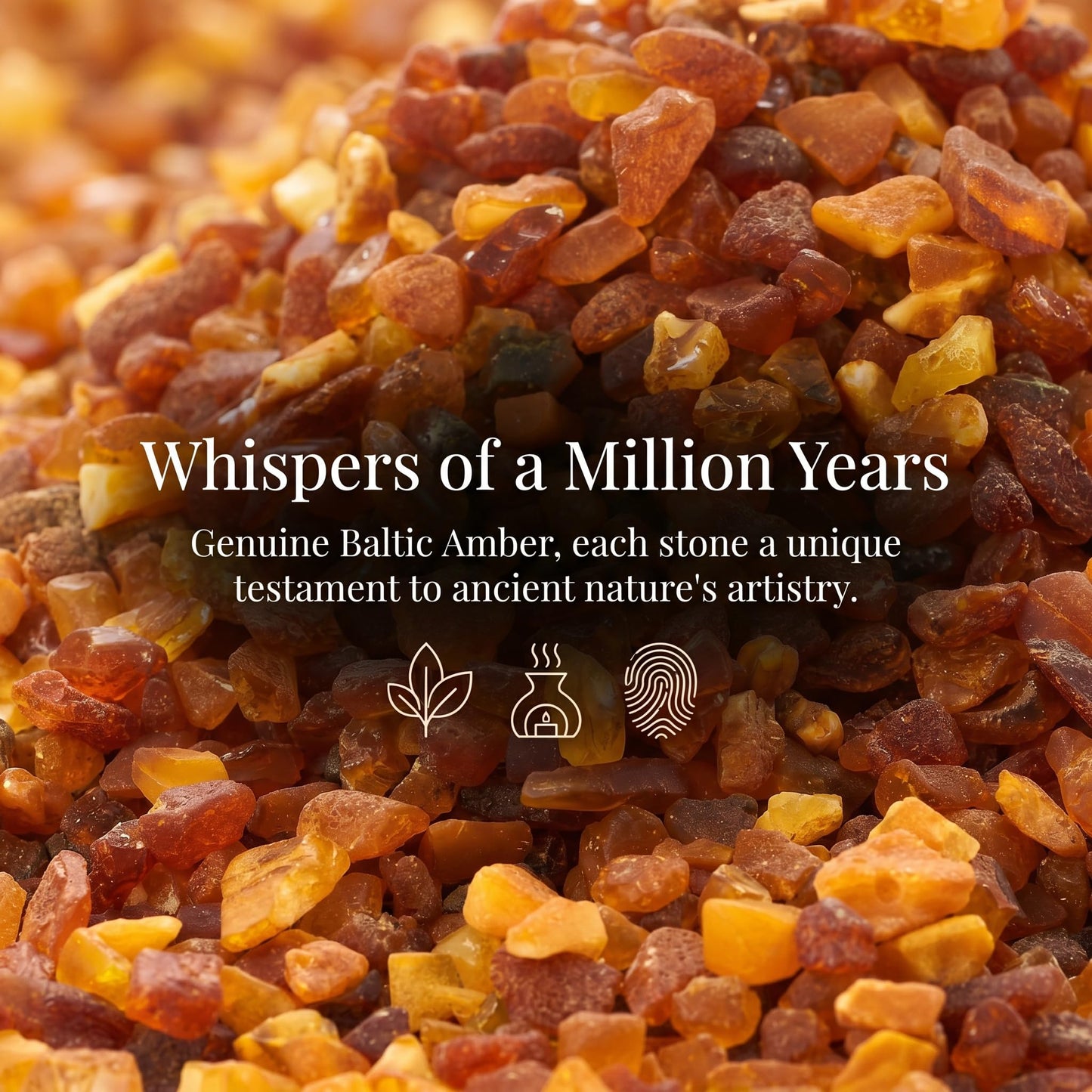 Natural Baltic Amber Stone Therapeutic Grade Crystal Slice Multifunctional Healing Stone for Healing, Psychological Energy, Fish Tank Decoration, Yoga, Meditation, Crafts, Healing Pillow Filling