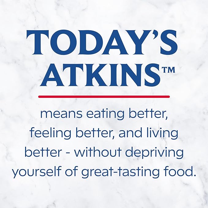 Atkins Iced Tea Latte Protein Shake, Black Tea with Honey, 15g Protein, 3g Fiber, 1g Sugar, Made with Real Tea, 12 Shakes