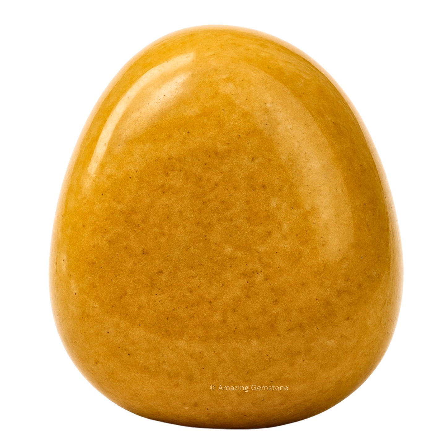 Amazing Gemstone Yellow Jasper Crystals and Healing Stones Tumbled - 1 Oz Yellow Jasper Stone, Natural Healing Stones for Energy Balance, Stress Relief - Polished Gems Rocks