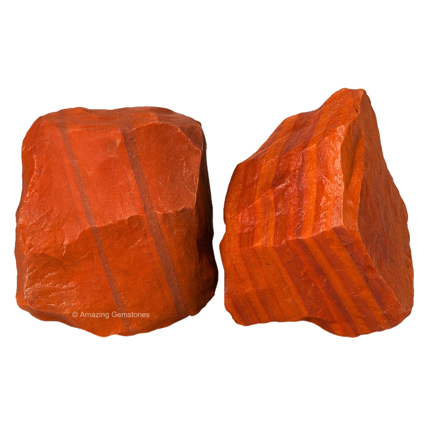 Amazing Gemstone Red Jasper Raw Crystals and Healing Stones, Natural Rocks For Tumbling - DIY Raw Stones And Crystals (1 Piece)