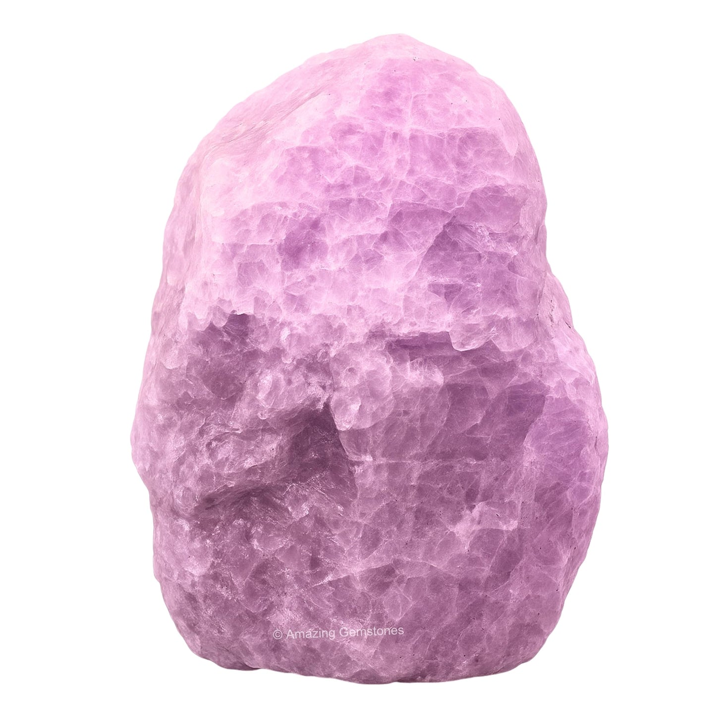 Amazing Gemstone 2 Pieces Kunzite Raw Crystals and Healing Stones, Natural Rocks for Tumbling and DIY Raw Stones and Crystals
