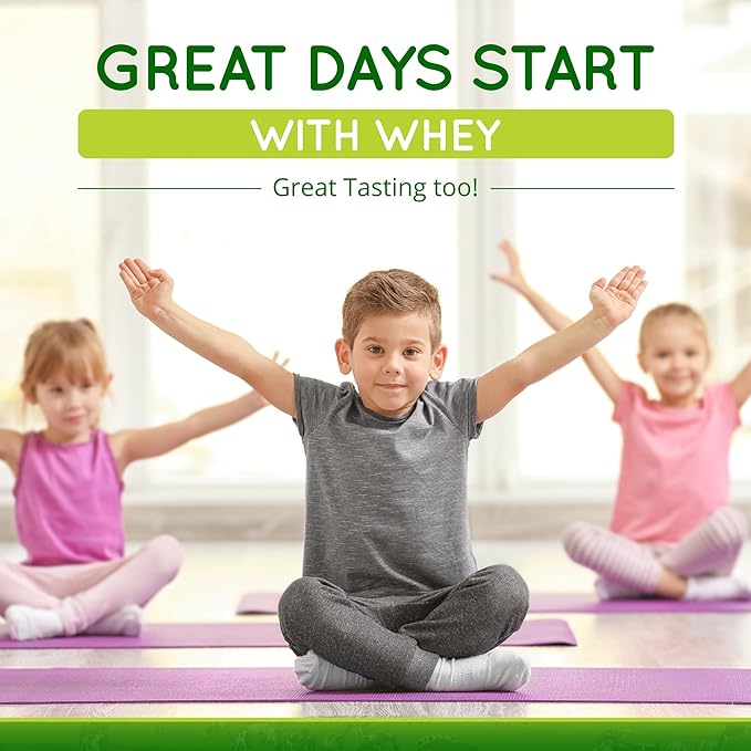 Grass-Fed Whey Protein Powder for Immune Vitality, Natural Flavor 2.5lbs (56 Servings), 15g Protein Per Serve, Vital Whey, Clean Holistic, Wellness Nutrition