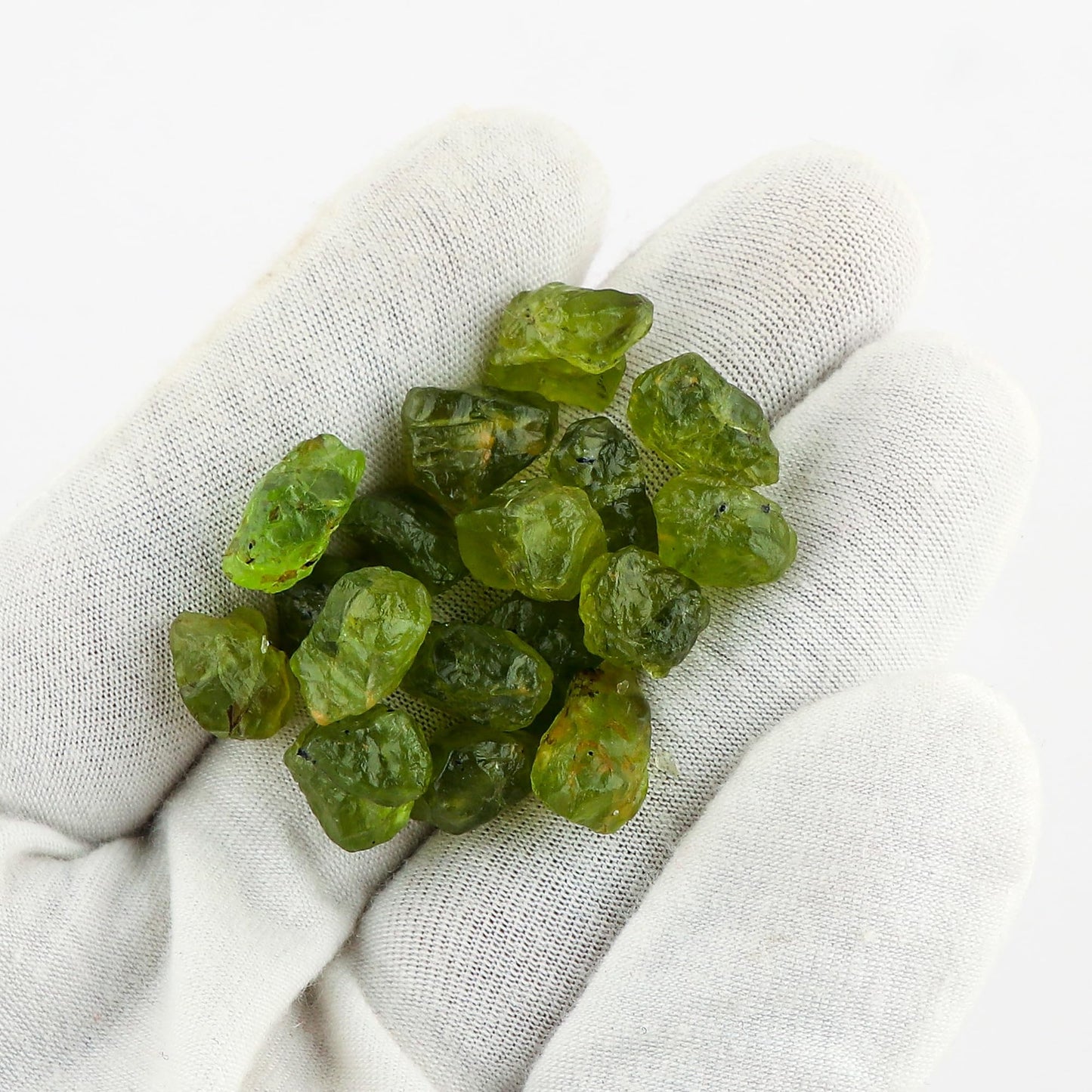 CRYSTALIS 100 carats Natural Peridot, Loose Gemstone Wholesale Bulk Rough Jewelry Making Supply, Chakra & Healing Raw Stones, Wire Wrapping, DIY, Gem Collection, Decor, AA+